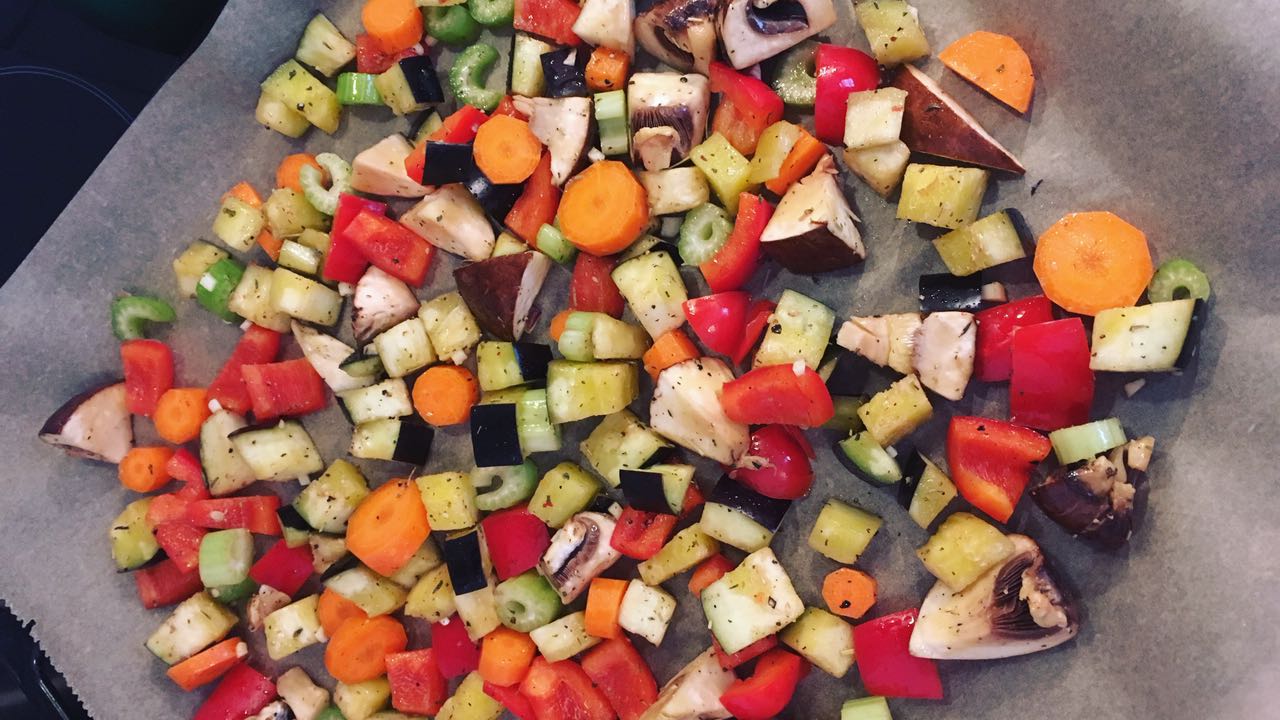 Gemüse aus dem Ofen